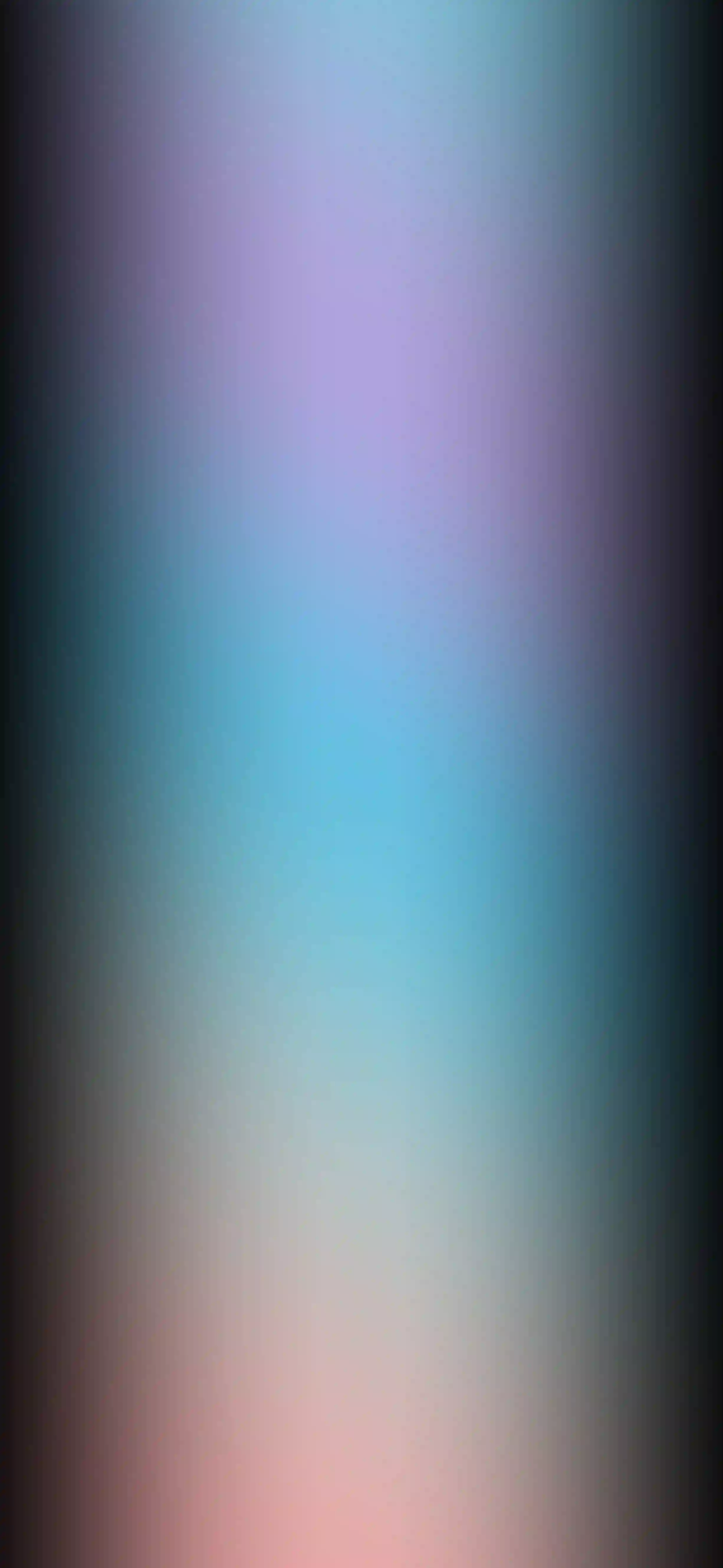 Blue purple teal aurora gradient 4K wallpaper thumbnail cool color blend dark vignette
