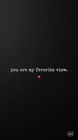 Featured image showcasing the favorite view love quote wallpaper.