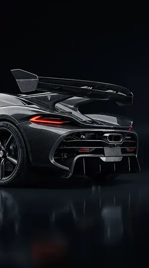 The carbon hypercar amoled background